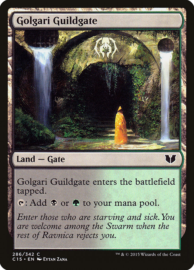Golgari Guildgate [Commander 2015] | Silver Goblin
