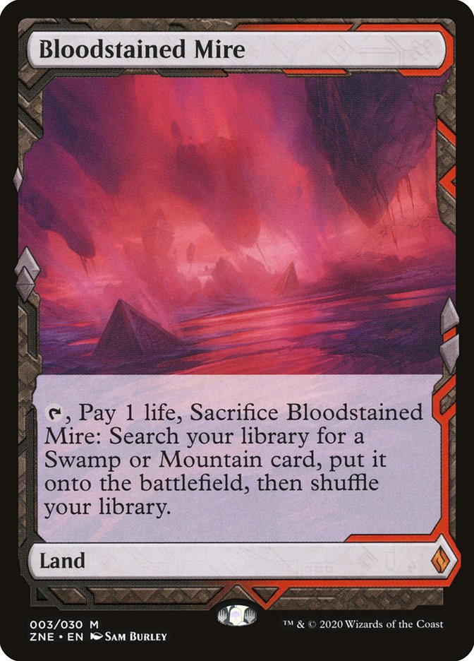 Bloodstained Mire (Expeditions) [Zendikar Rising Expeditions] | Silver Goblin