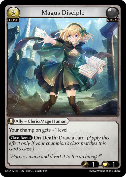 Magus Disciple (098) [Dawn of Ashes: Alter Edition] | Silver Goblin