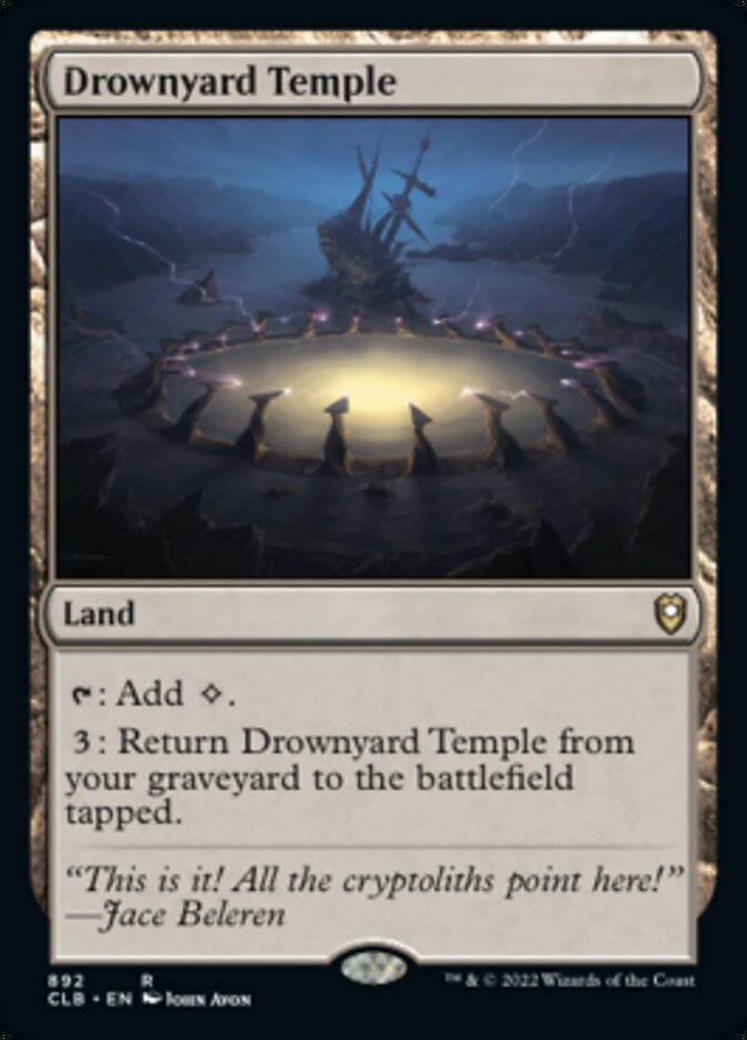 Drownyard Temple [Commander Legends: Battle for Baldur's Gate] | Silver Goblin