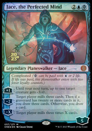Jace, the Perfected Mind [Phyrexia: All Will Be One Prerelease Promos] | Silver Goblin