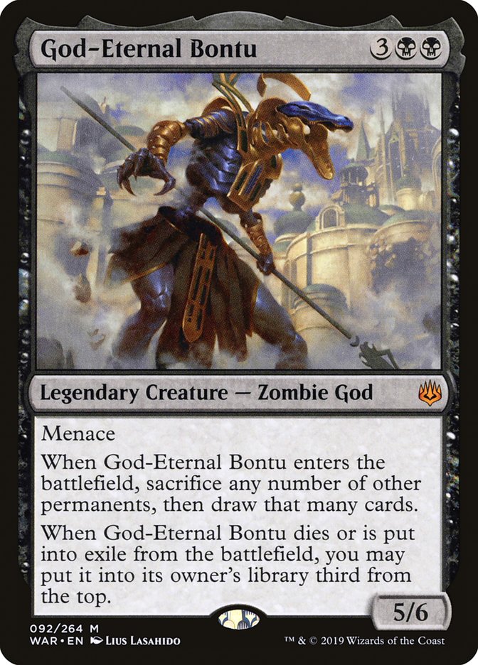 God-Eternal Bontu [War of the Spark] | Silver Goblin