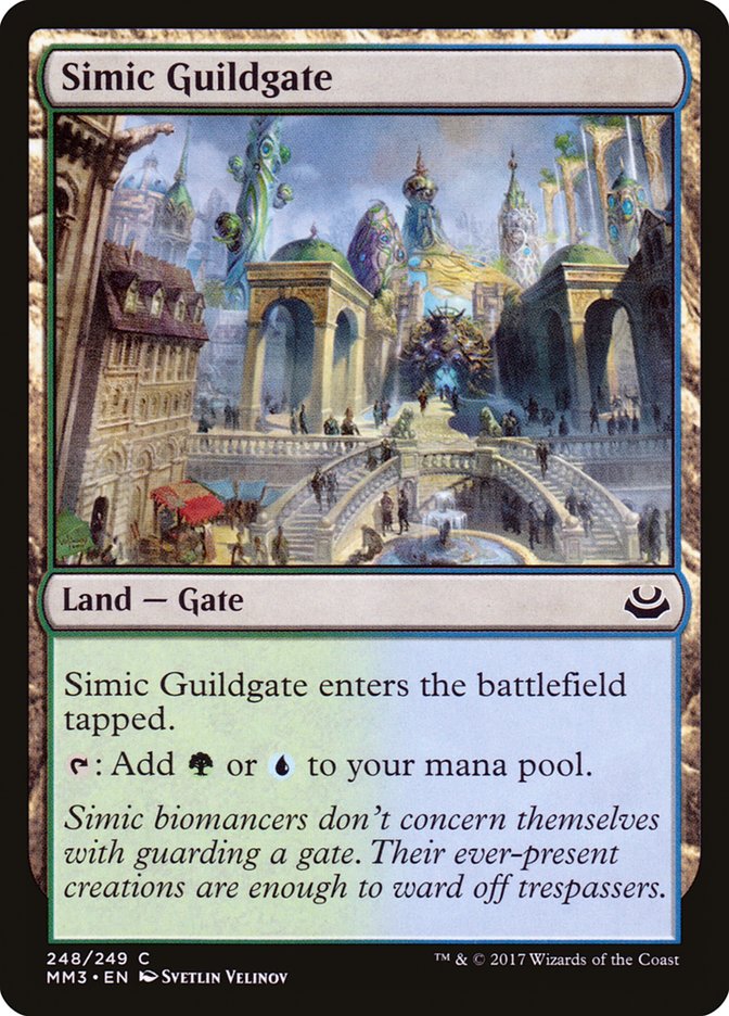 Simic Guildgate [Modern Masters 2017] | Silver Goblin