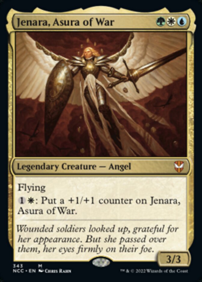 Jenara, Asura of War [Streets of New Capenna Commander] | Silver Goblin