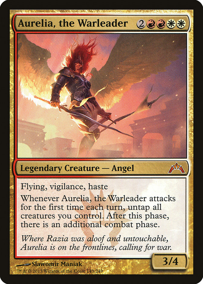 Aurelia, the Warleader [Gatecrash] | Silver Goblin