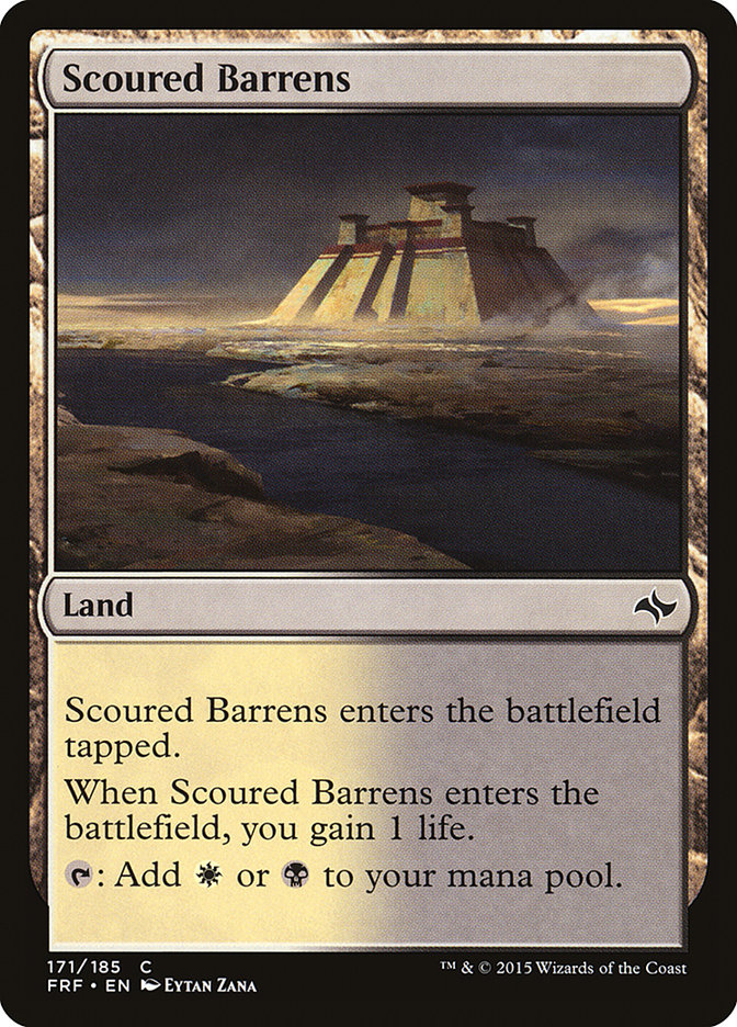 Scoured Barrens [Fate Reforged] | Silver Goblin