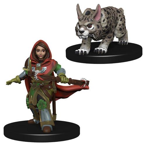 Wardlings: Girl Ranger with Lynx | Silver Goblin