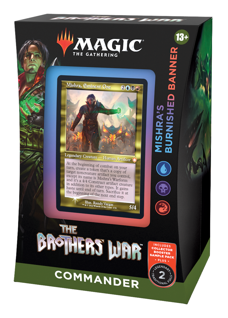 The Brothers War Commander - Mishra's Burnished Banner | Silver Goblin