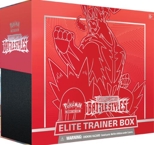 Sword & Shield - Battle Styles Red Elite Trainer Box | Silver Goblin