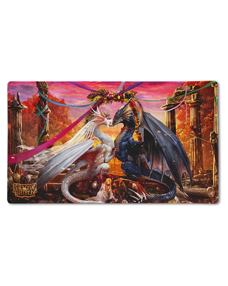 Dragon Shield Playmat Valentine Dragon 2023 | Silver Goblin