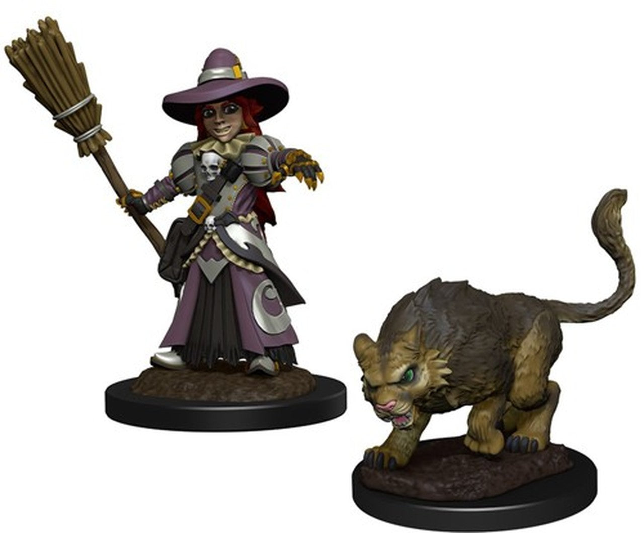 Wardlings: Witch with Cat | Silver Goblin